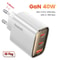 High Speed Dual Port GaN Fast Charger 40W USB C Power Adapter 7