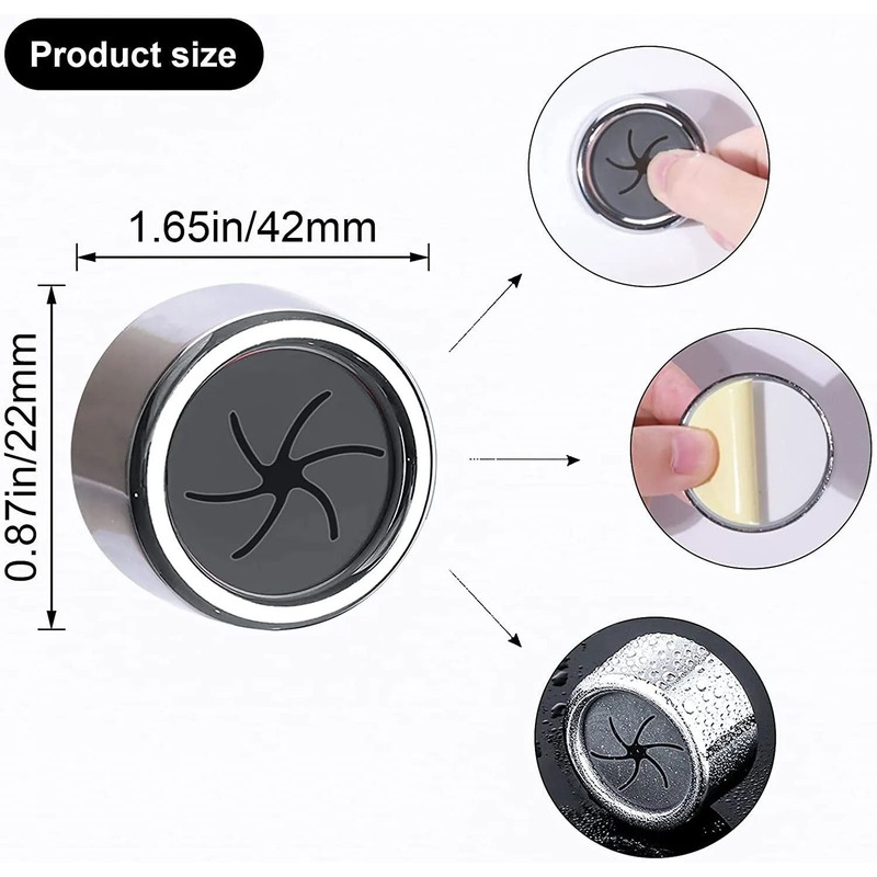 Non Punching SelfAdhesive Dishcloth Storage Clips Set 3 Pieces 4