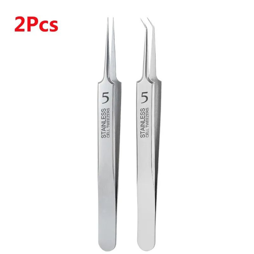 Precision Stainless Steel Blackhead And Acne Removal Tweezers 11