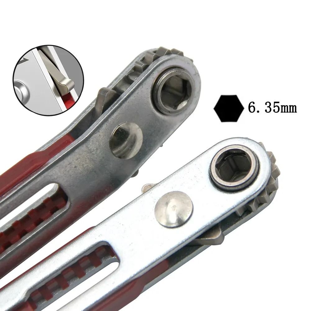 Multifunctional Ratchet Screwdriver With Forward And Reverse Function 4