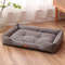 Waterproof Oxford Pet Bed With Thick Cotton Filling For All Seasons 0