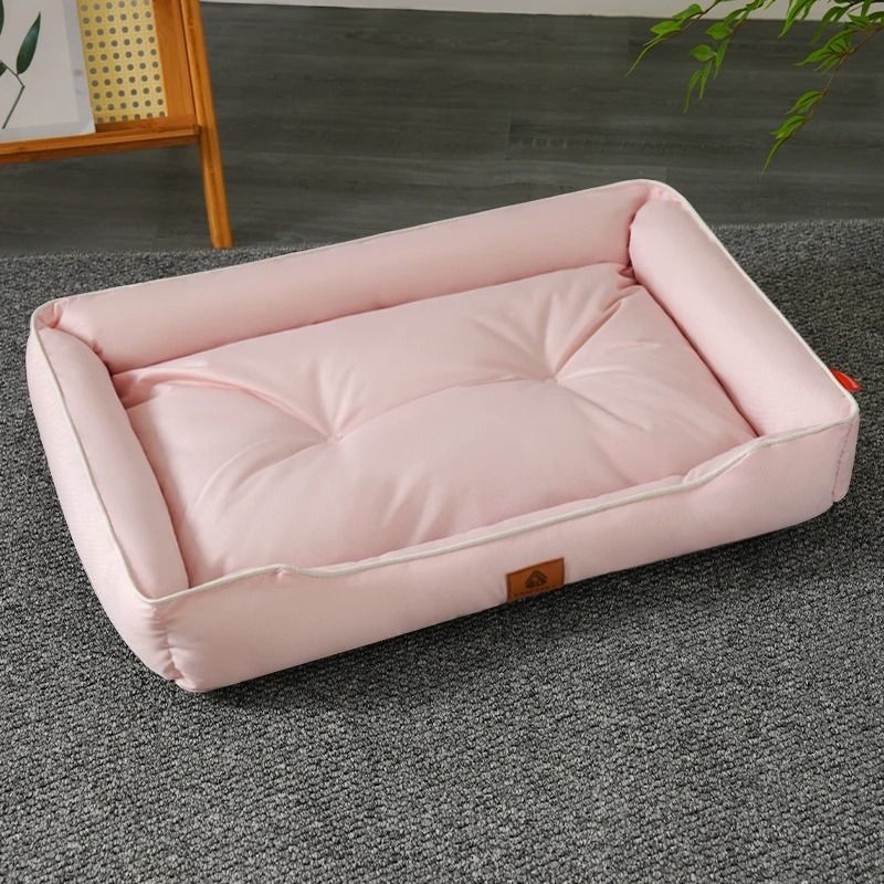 Waterproof Oxford Pet Bed With Thick Cotton Filling For All Seasons 11