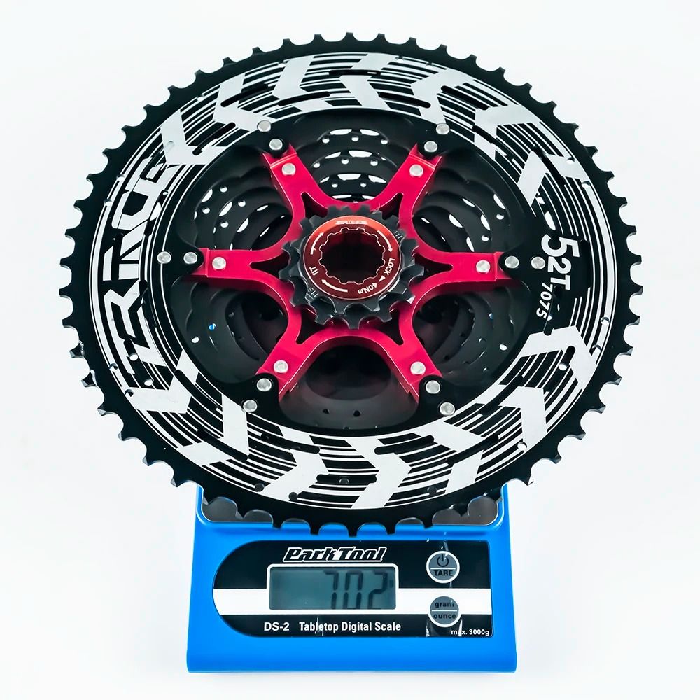 Lightweight Mountain Bike Cassette For 10 To 12 Speed Systems 12
