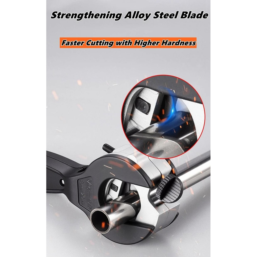 Ratcheting Tubing Cutter For Metal And Plastic Pipes 2