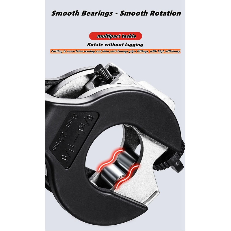 Ratcheting Tubing Cutter For Metal And Plastic Pipes 6