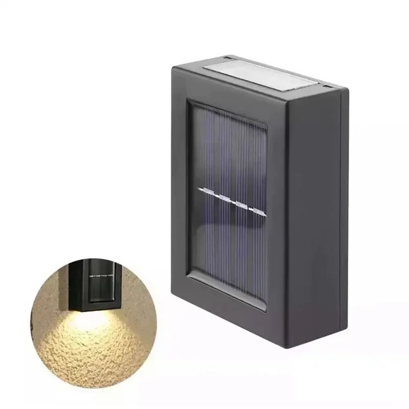 Solar Up And Down Outdoor Wall Spot Light 6