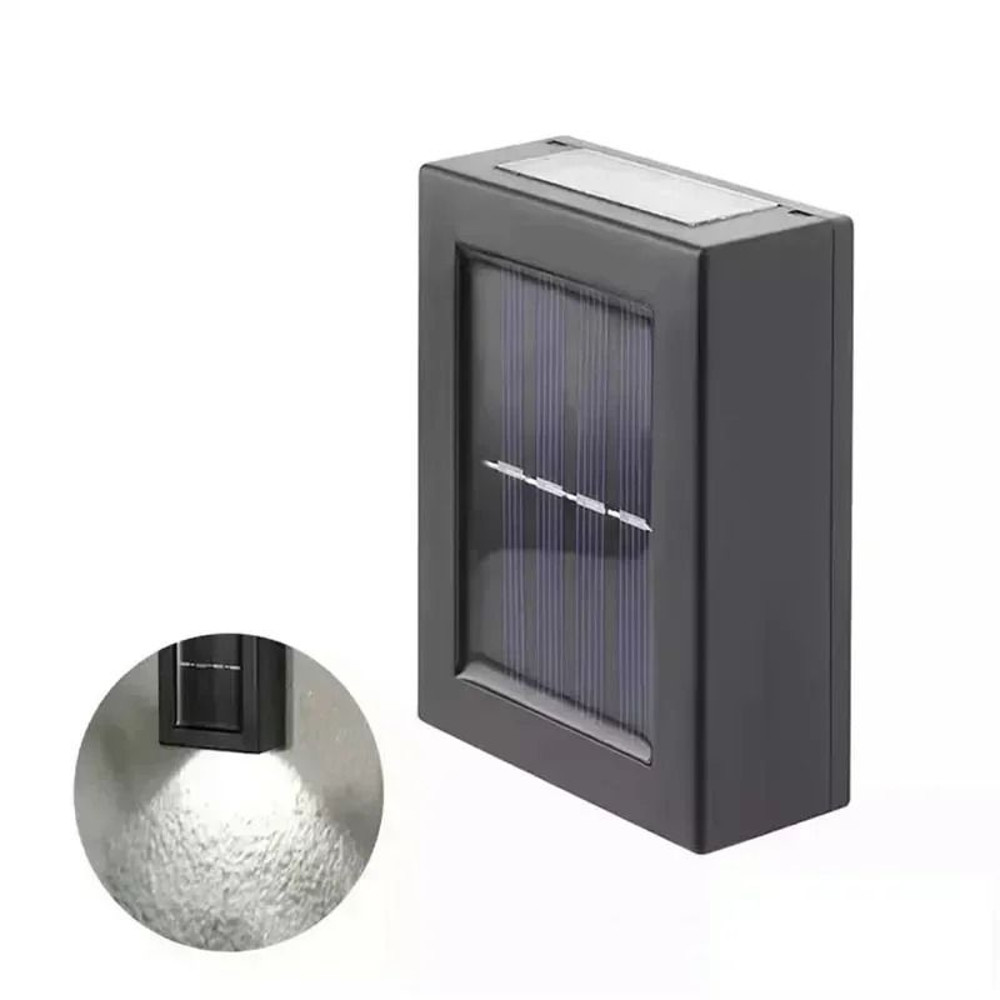 Solar Up And Down Outdoor Wall Spot Light 7