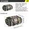 Expandable Waterproof Motorcycle Travel Bag 6
