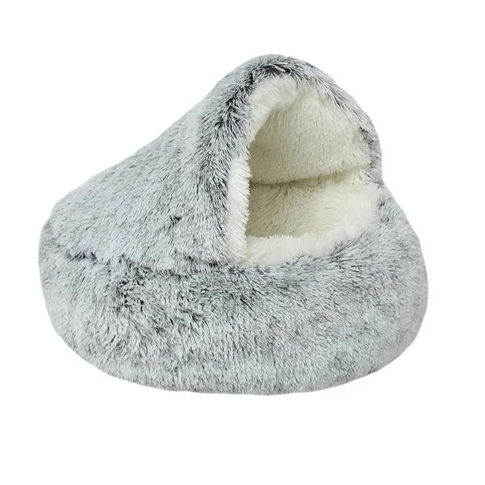 Plush Winter Pet Bed For Cats And Dogs 3