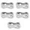 Bicycle Chain Quick Link Connector Set 5 Pairs 7