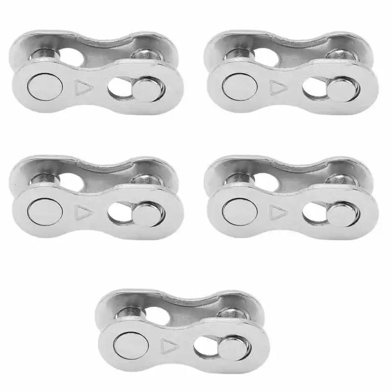 Bicycle Chain Quick Link Connector Set 5 Pairs 7