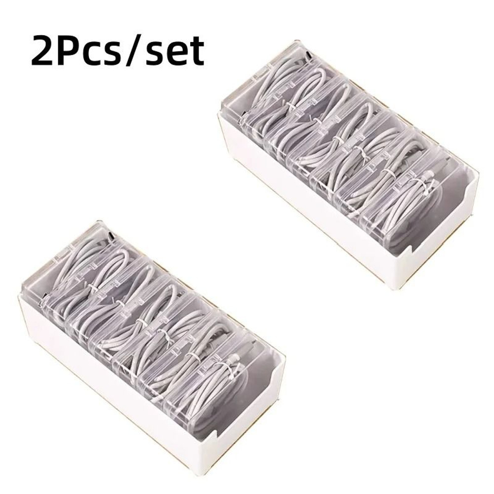 Cable Organizer Storage Box Set 7