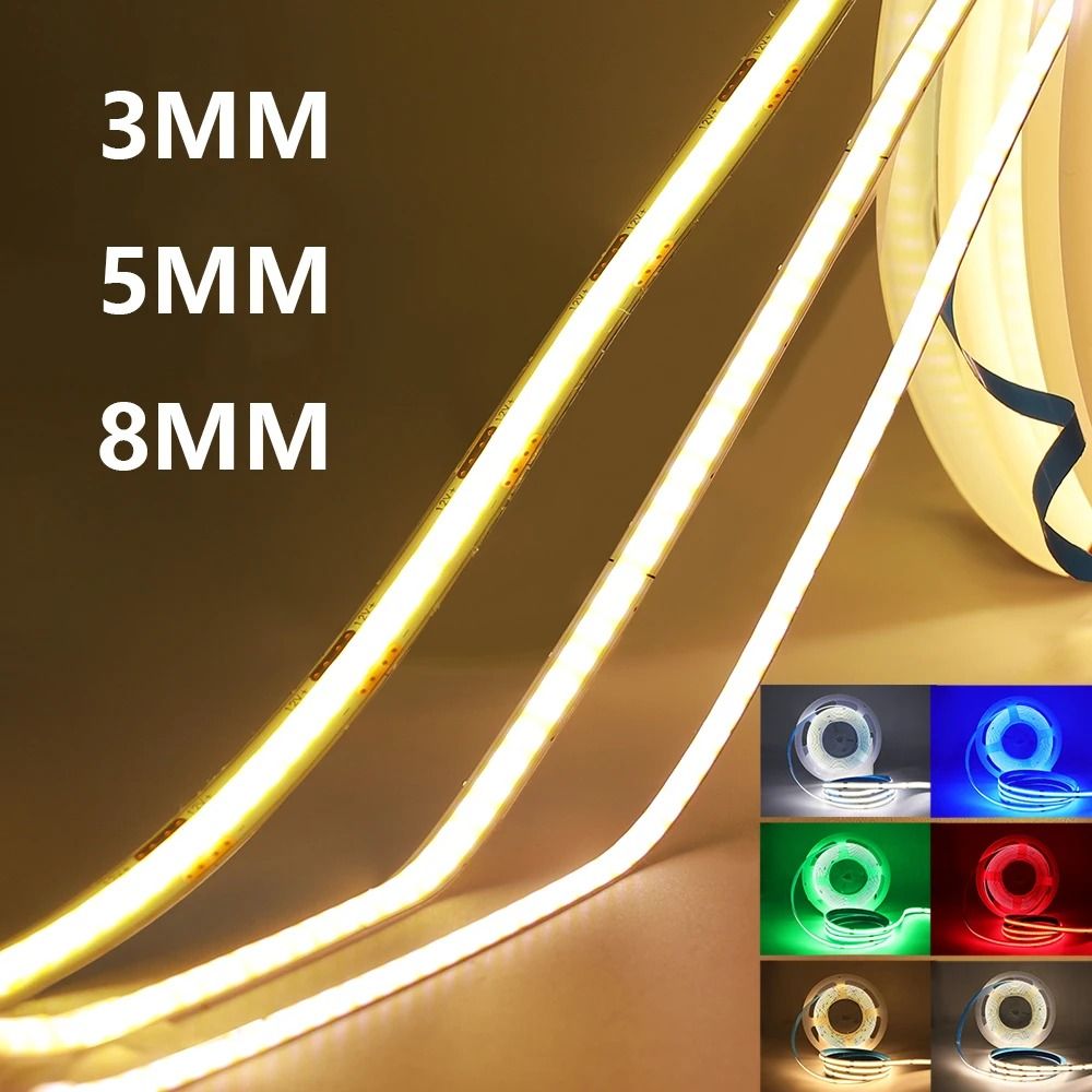 COB LED Strip Light Tape 0