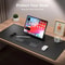 Large Waterproof PU Leather Desk Mat 0