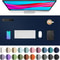 Large Waterproof PU Leather Desk Mat 12
