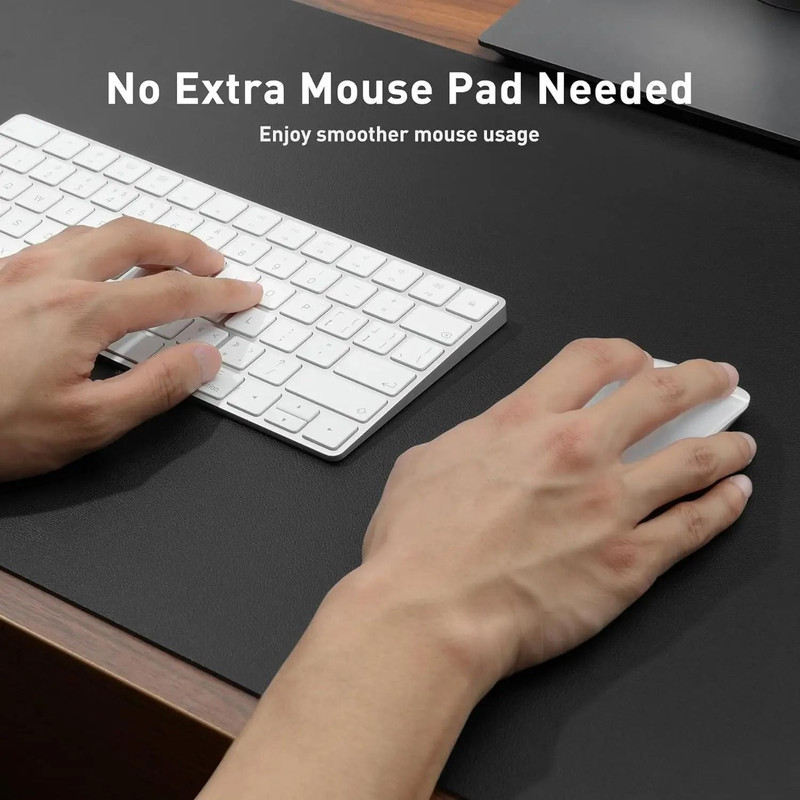 Large Waterproof PU Leather Desk Mat 4