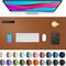 Large Waterproof PU Leather Desk Mat 7
