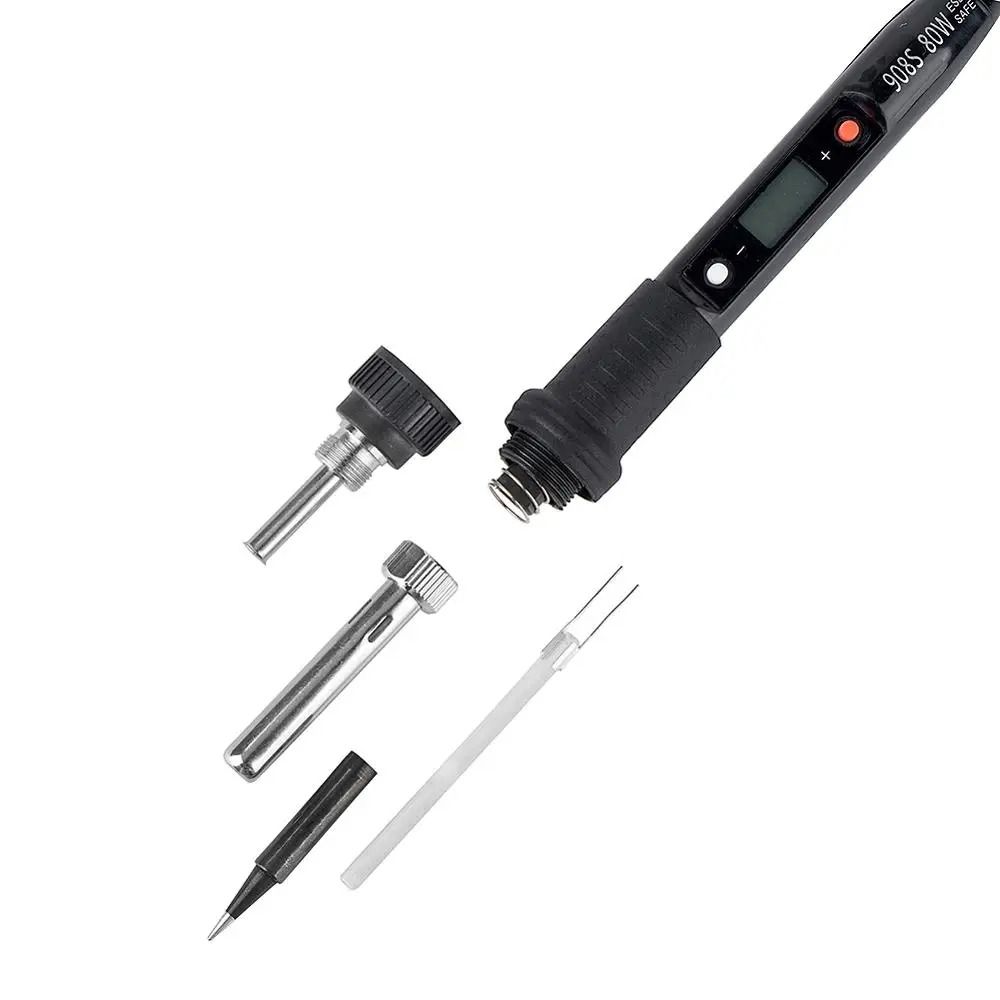 Digital Adjustable Temperature Soldering Iron With LCD Display 2