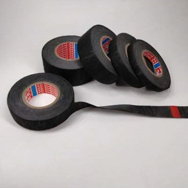 Heat Resistant Fabric Electrical Tape For Automotive And Home Wiring 2