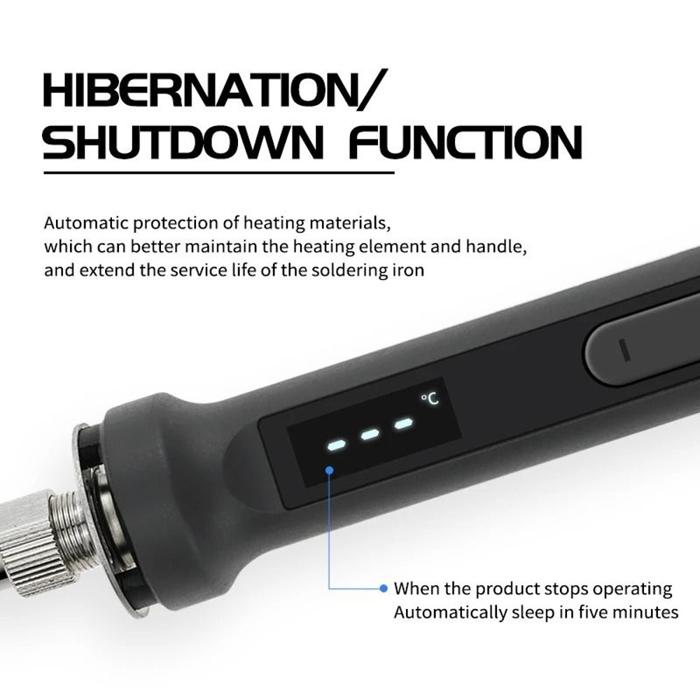 Digital Electric Soldering Iron Kit With Adjustable Temperature 5