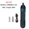 Mini Electric Screwdriver Set USB Rechargeable With Adjustable Torque 5