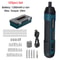 Mini Electric Screwdriver Set USB Rechargeable With Adjustable Torque 6