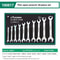 Ultra Thin Dual Use Open End Wrench Set 12