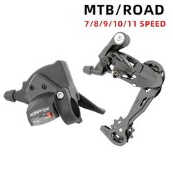 mountain bike shifter and rear derailleur set