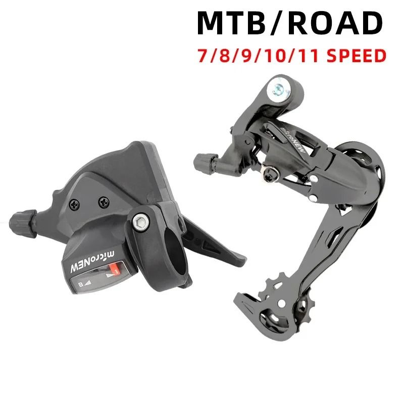 Mountain Bike Shifter And Rear Derailleur Set 0