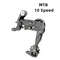 Mountain Bike Shifter And Rear Derailleur Set 7