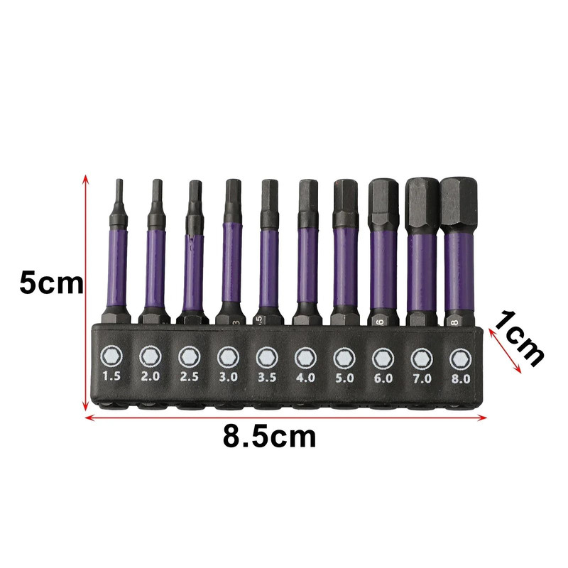 Magnetic Hex Head Drill Bit And Wrench Set 4