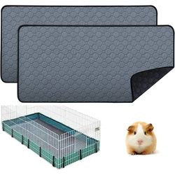 washable non slip small animal cage liner pad