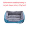 Soft Square Winter Pet Bed For Dogs And Cats 5