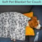 Soft Plush Pet Blanket With Cartoon Design 2
