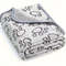 Soft Plush Pet Blanket With Cartoon Design 6