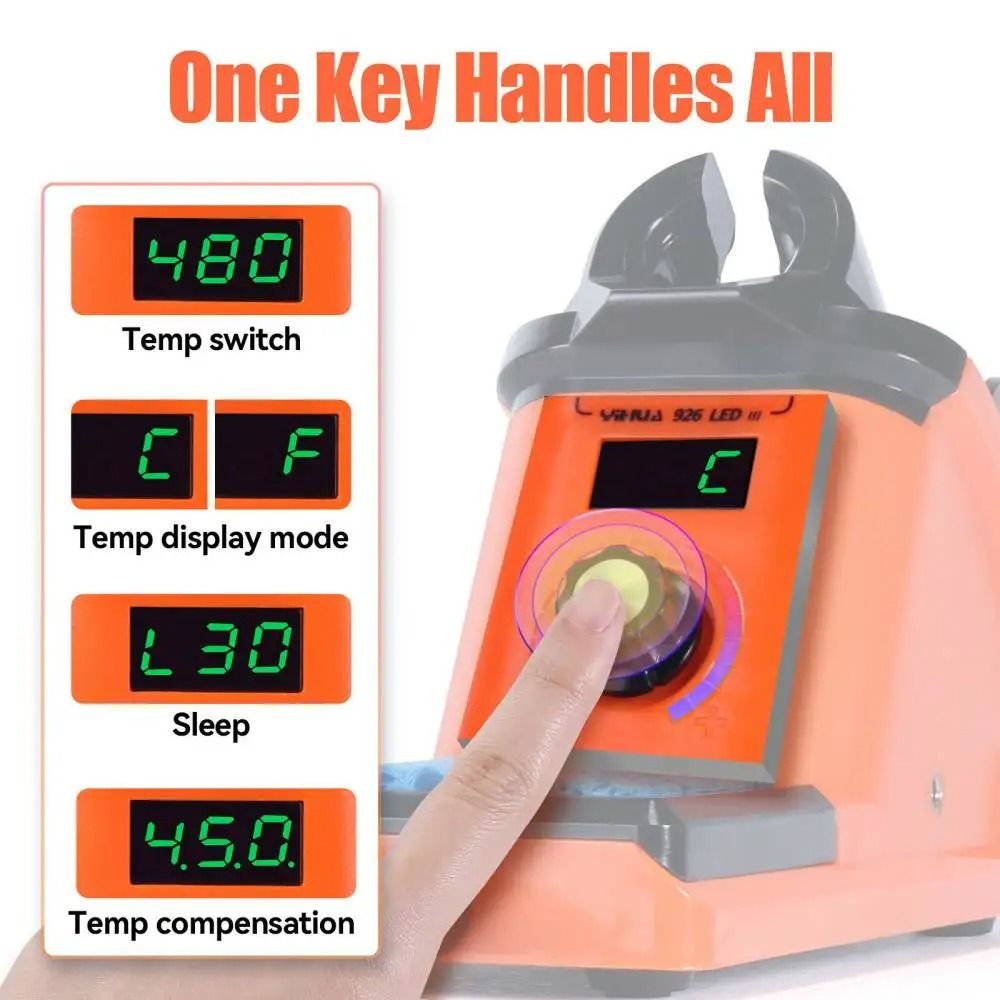 Digital Adjustable Soldering Station Kit With Helping Hands 1