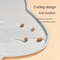 Silicone Pet Feeding Mat With Raised Edge 5