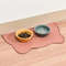 Silicone Pet Feeding Mat With Raised Edge 6