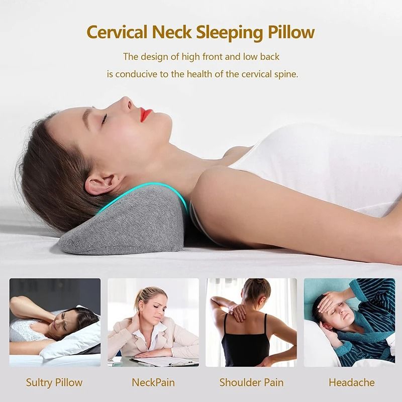 Premium Contour Memory Foam Cervical Pillow 1