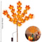 LED Red Maple Leaf Branch String Lights 1