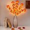 LED Red Maple Leaf Branch String Lights 4