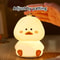 Smart Duck Silicone Rechargeable LED Night Light For Bedroom Decor 2