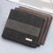 Mens Patchwork PU Leather Card Holder Wallet 0