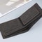 Mens Patchwork PU Leather Card Holder Wallet 3