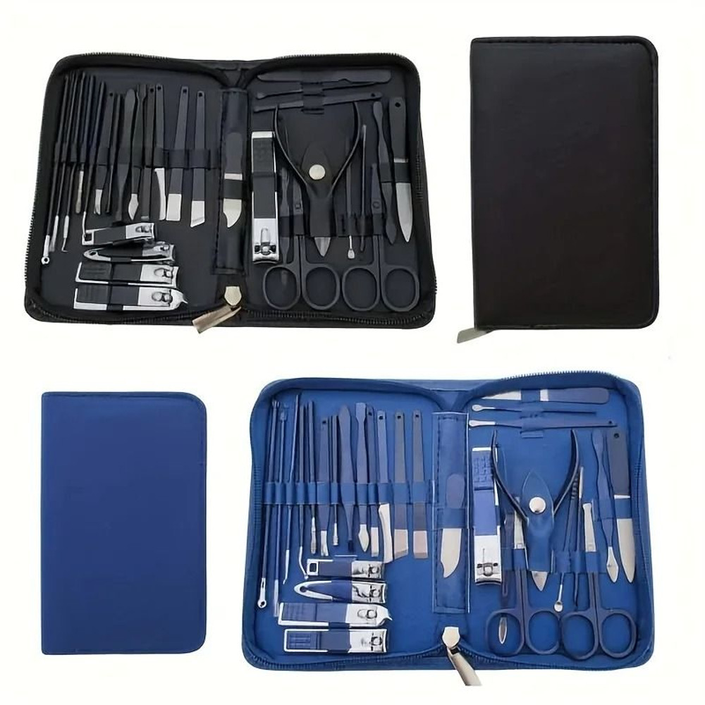 Professional 30 Piece Manicure And Pedicure Set With Stainless Steel Tools 5