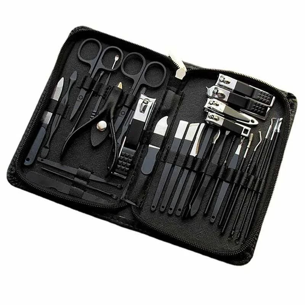 Professional 30 Piece Manicure And Pedicure Set With Stainless Steel Tools 8