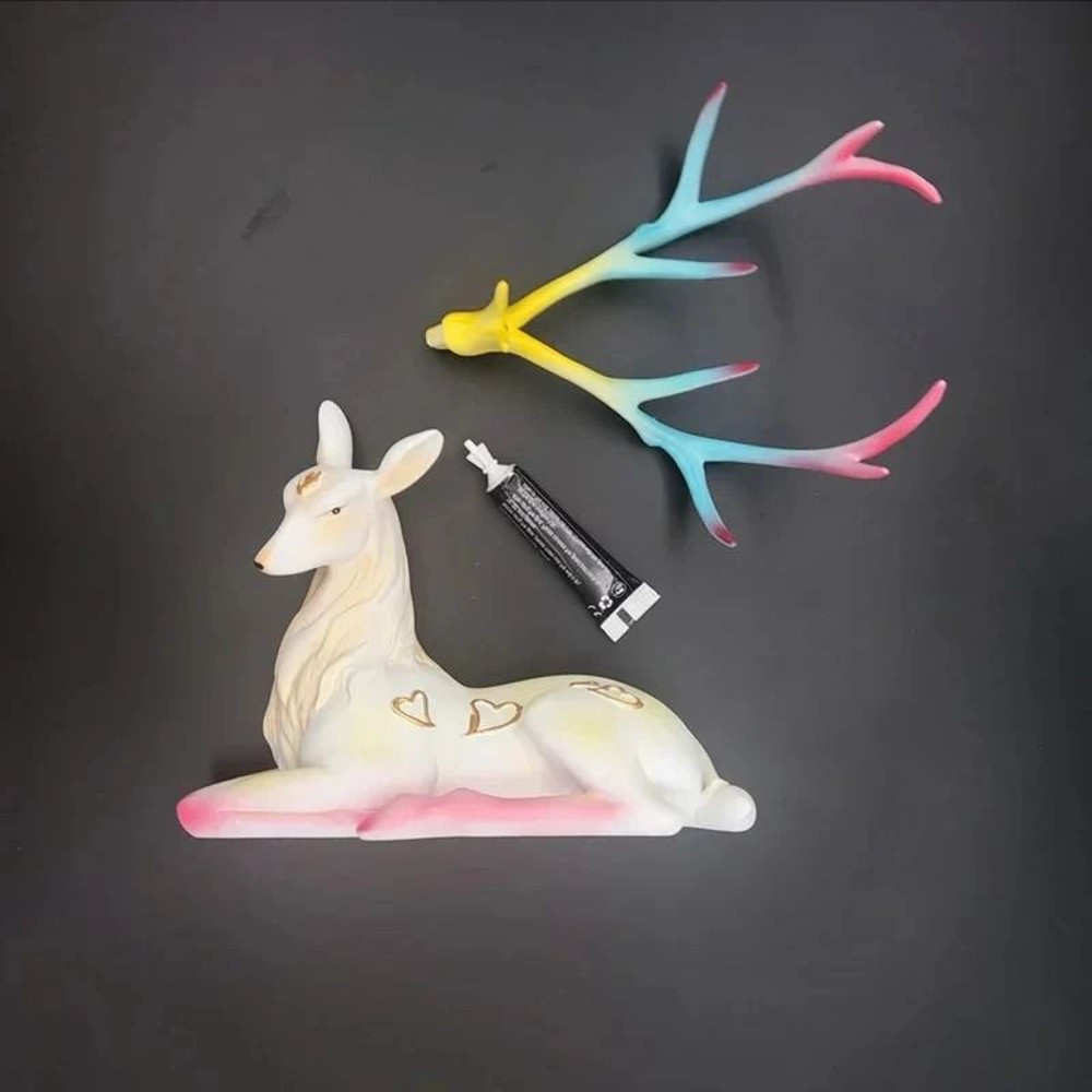 Luxury Resin Deer Statue For Modern Home Decoration 2