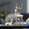 Luxury Resin Deer Statue For Modern Home Decoration 14