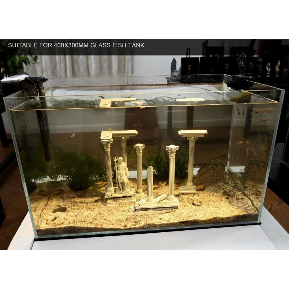 Roman Column Aquarium Ornament For Fish Tank Decoration 1