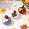 Knitted Soft Wool Pumpkin Ornament For Home Thanksgiving Harvest Decoration 0